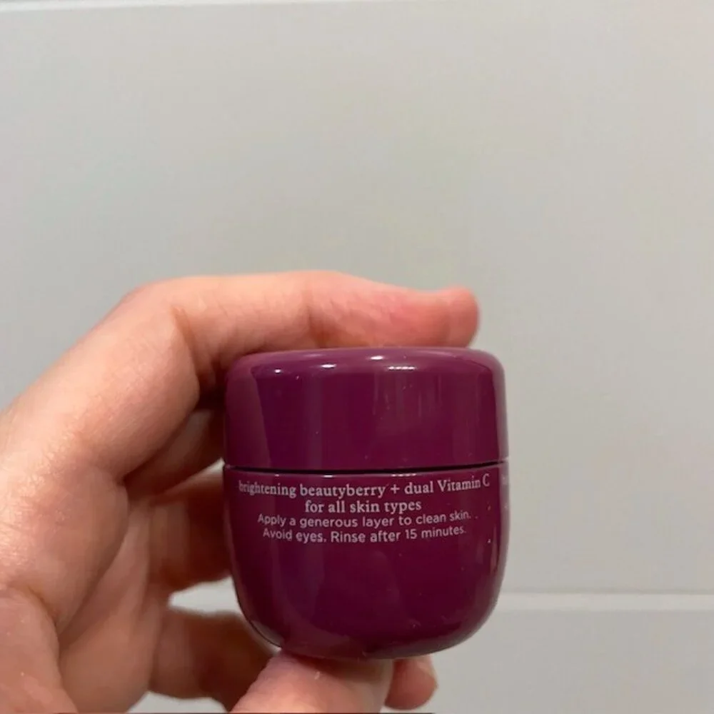 NEW Tatcha Skincare Bundle - Water Cream and Violet C Radiance Mask - 10 ml each
